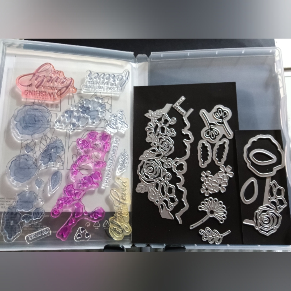 Stampin' Up! Forever Lovely Stamp & Die Set - Picture 2 of 2